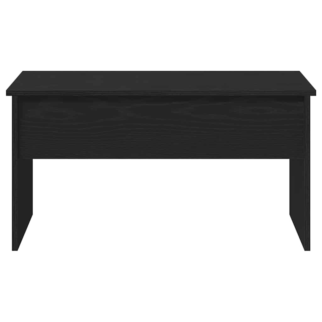 Dohányzóasztal Fekete tölgy 80 x 50.5 x 41.5 cm Faanyag