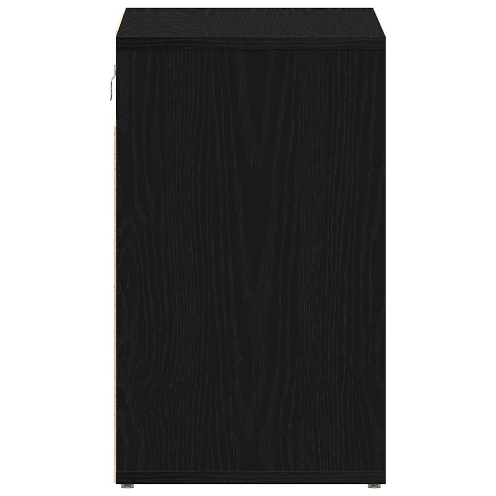 Cipőszekrény polcokkal Musta tammi 52 x 30 x 50.5 cm Faanyag