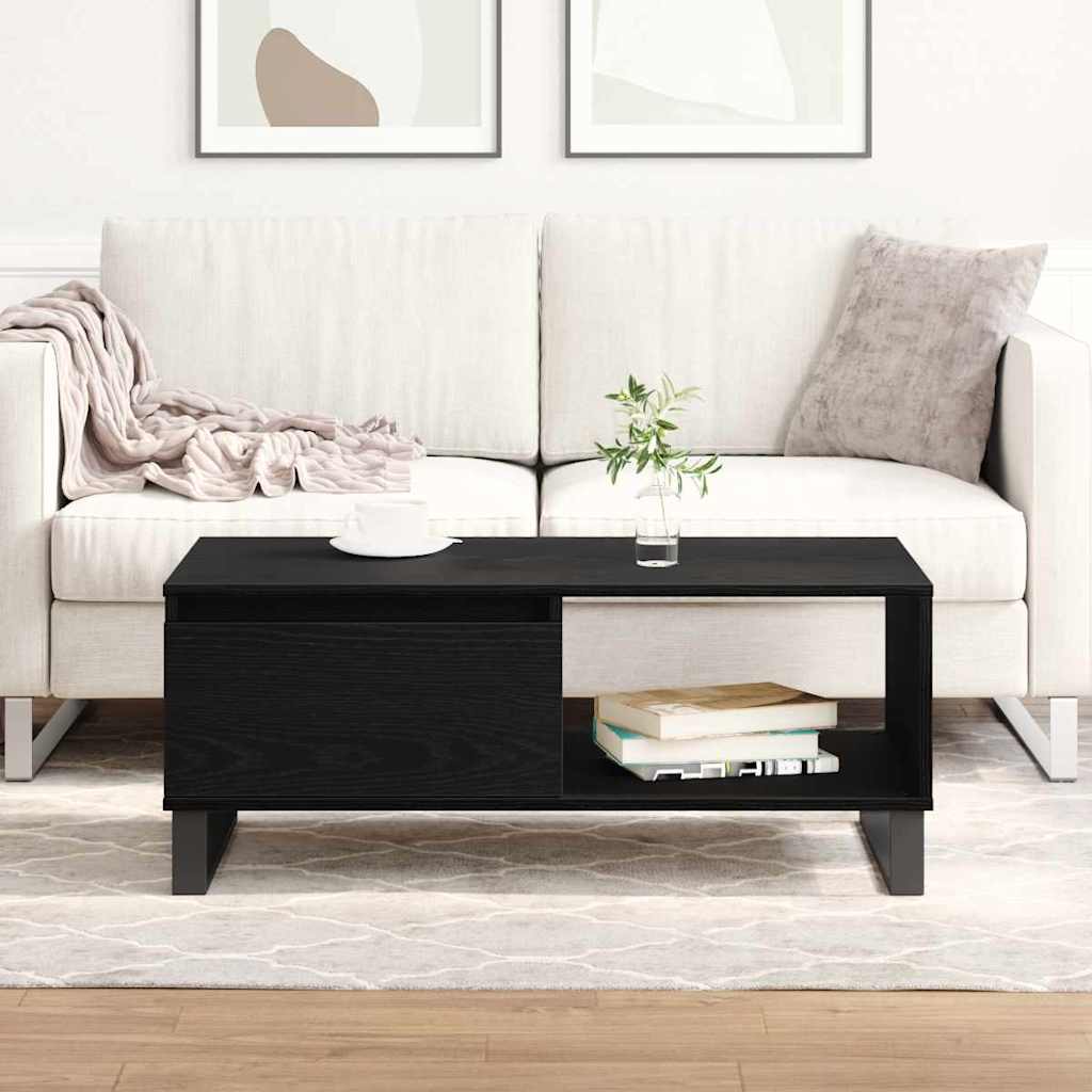 Dohányzóasztal Musta tammi 90 x 50 x 36.5 cm Faanyag
