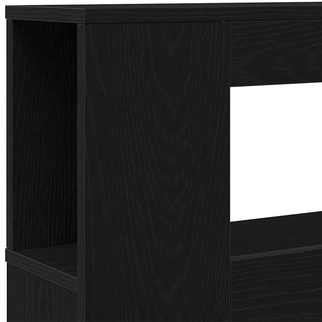LED ágytámla Musta tammi 220 x 18.5 x 103.5 cm Faanyag