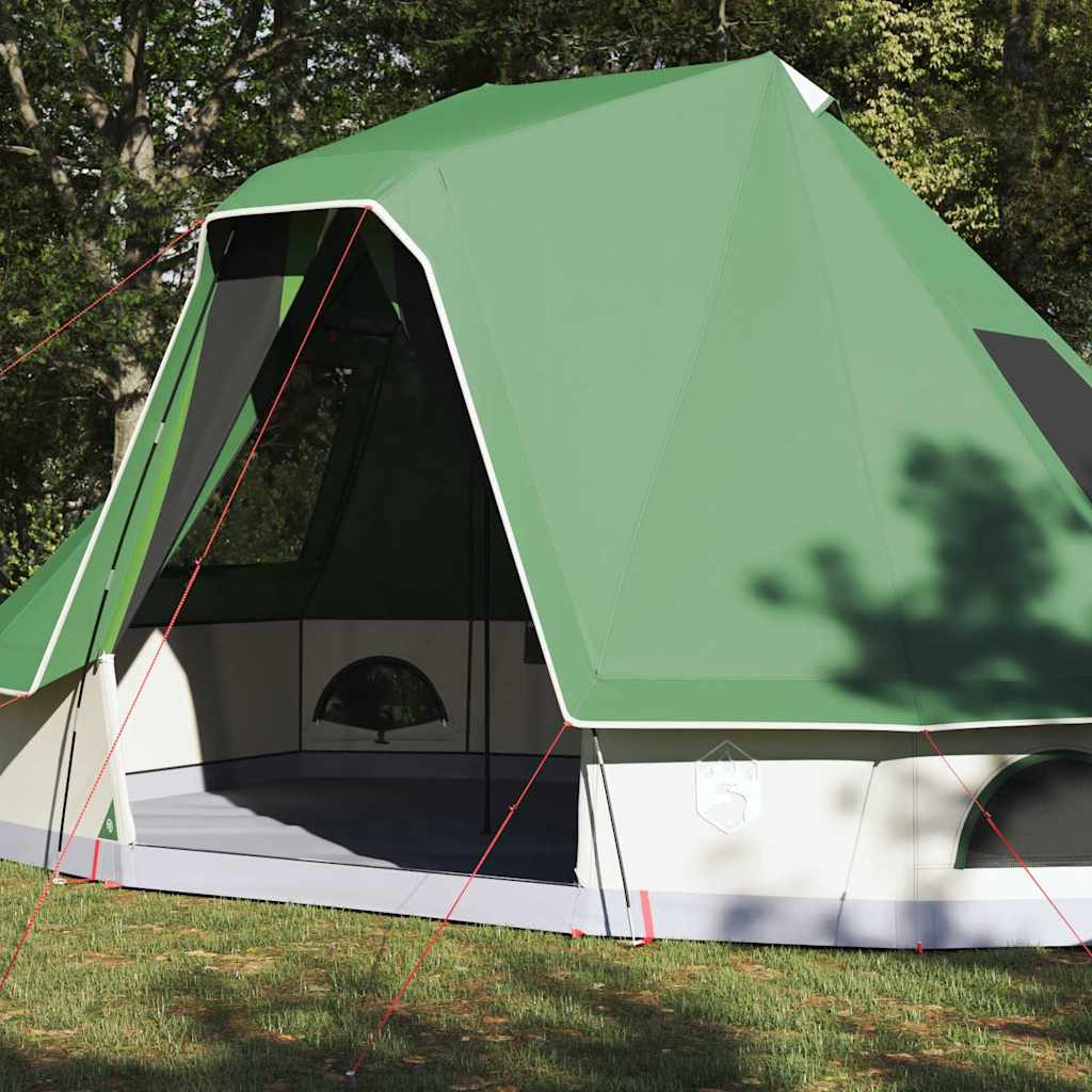 Családi Tipi sátor tetővel Zöld 466 x 310 x 240 cm