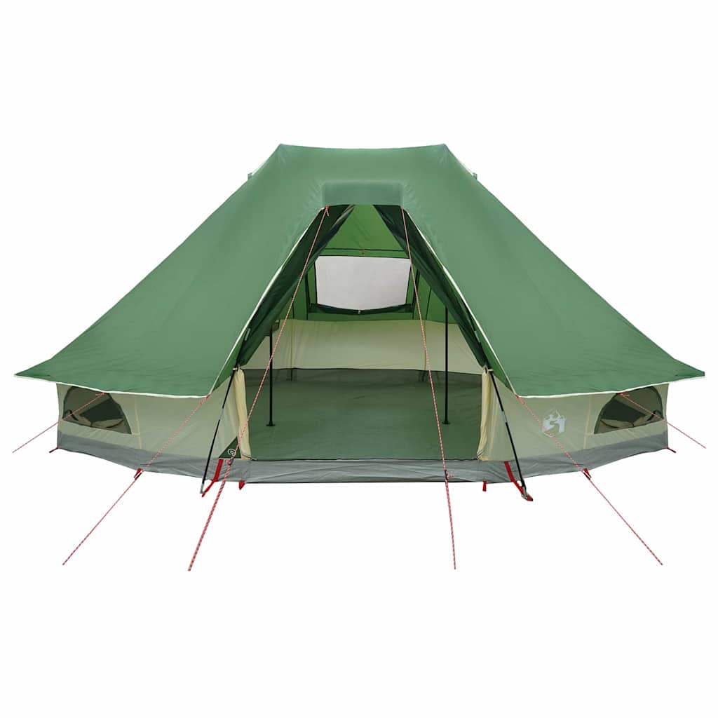 Családi Tipi sátor tetővel Zöld 466 x 310 x 240 cm