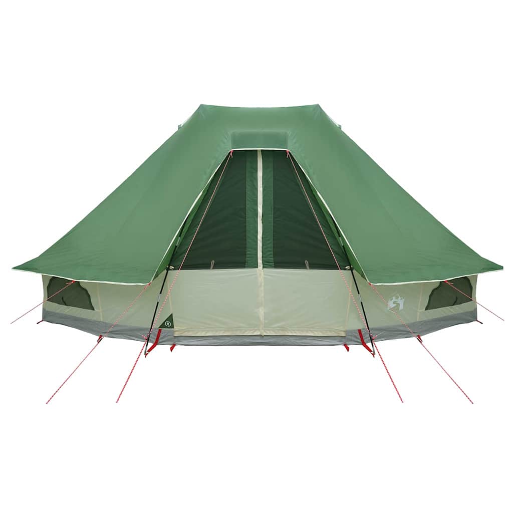 Családi Tipi sátor tetővel Zöld 466 x 310 x 240 cm