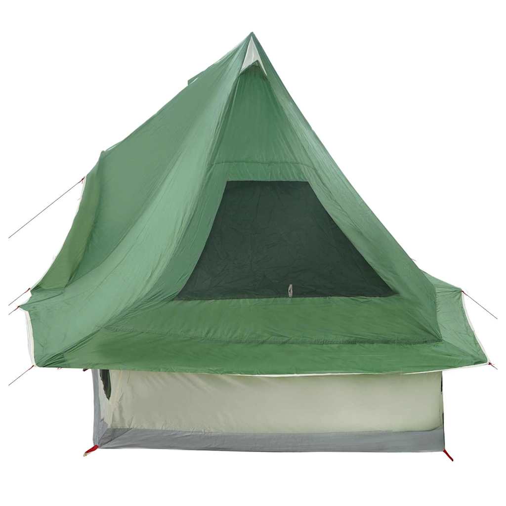 Családi Tipi sátor tetővel Zöld 466 x 310 x 240 cm