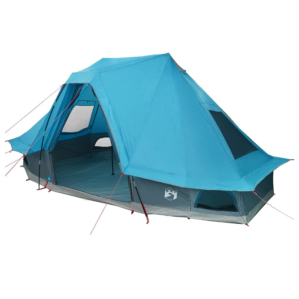 Családi Tipi sátor tetővel Kék 466 x 310 x 240 cm