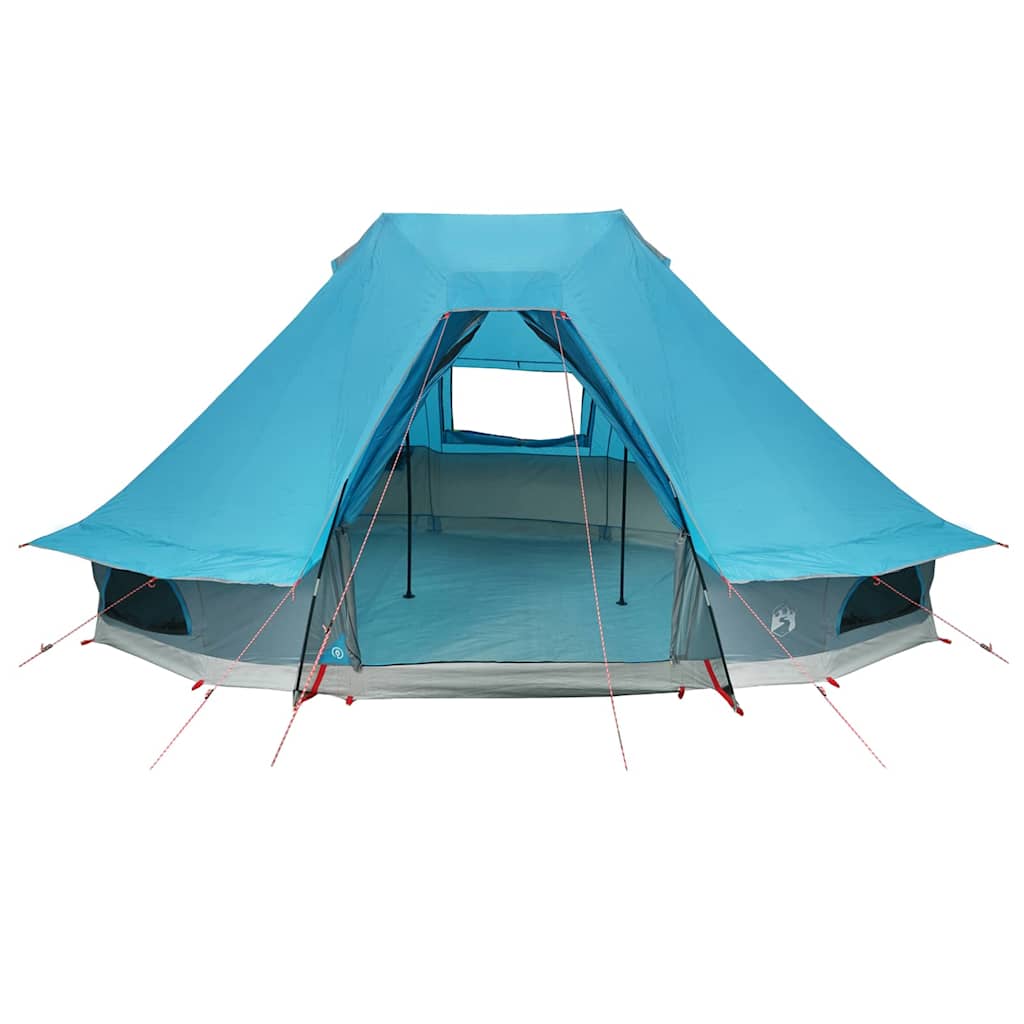Családi Tipi sátor tetővel Kék 466 x 310 x 240 cm