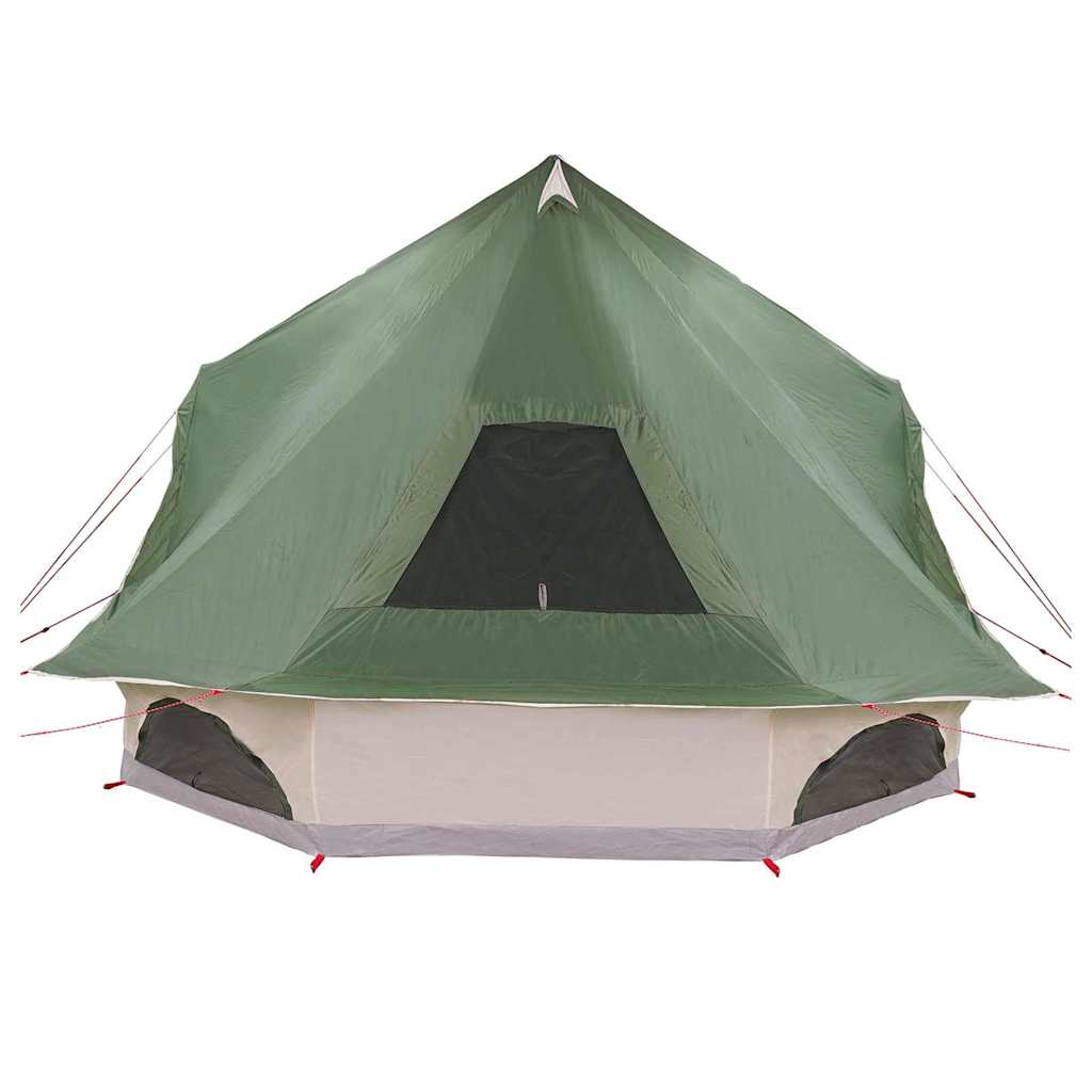 Családi Tipi sátor tetővel Zöld 680 x 430 x 270 cm