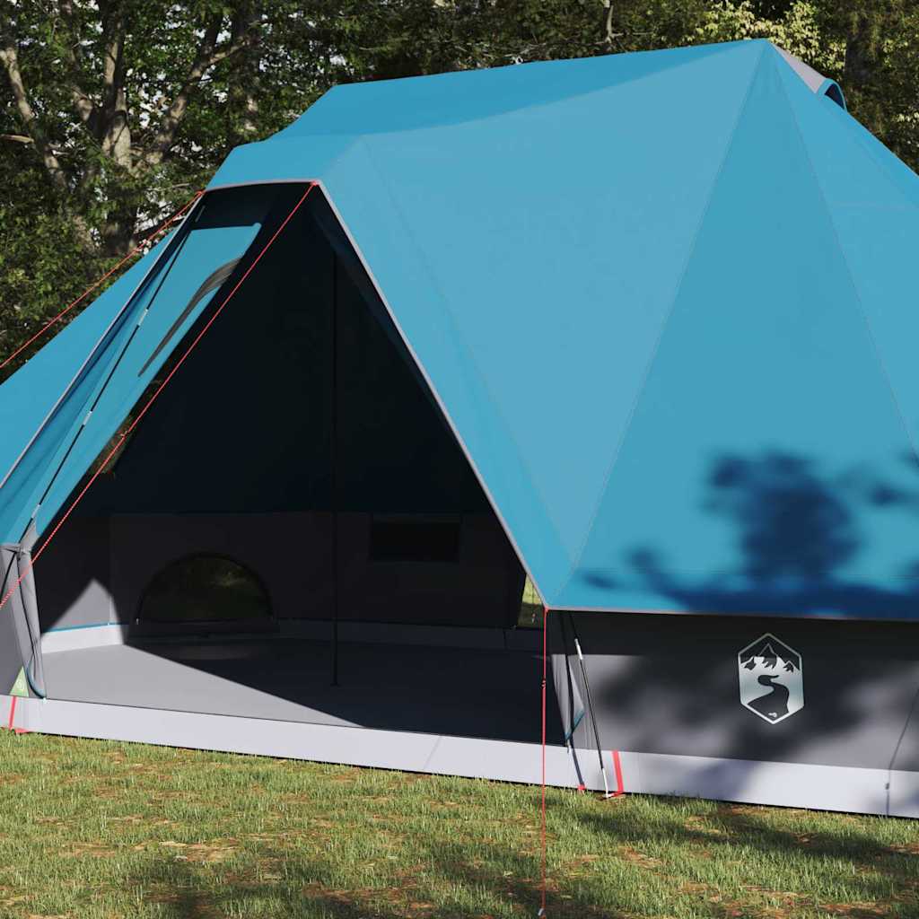 Családi Tipi sátor tetővel Kék 680 x 430 x 270 cm