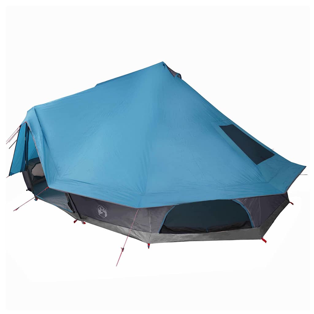 Családi Tipi sátor tetővel Kék 680 x 430 x 270 cm