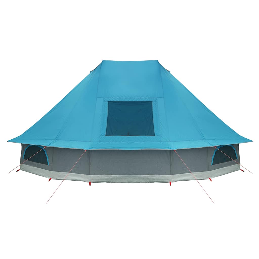 Családi Tipi sátor tetővel Kék 680 x 430 x 270 cm