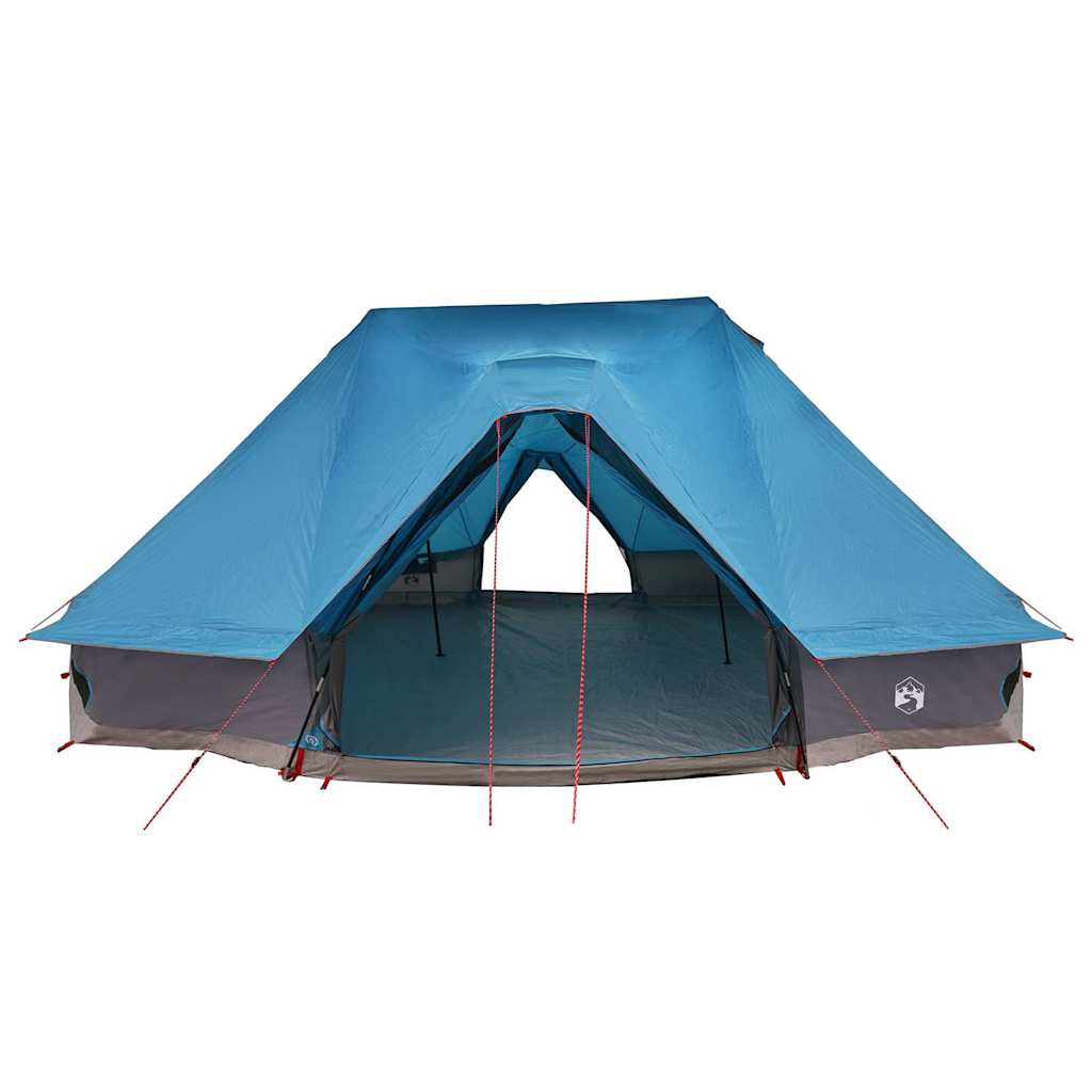 Családi Tipi sátor tetővel Kék 680 x 430 x 270 cm