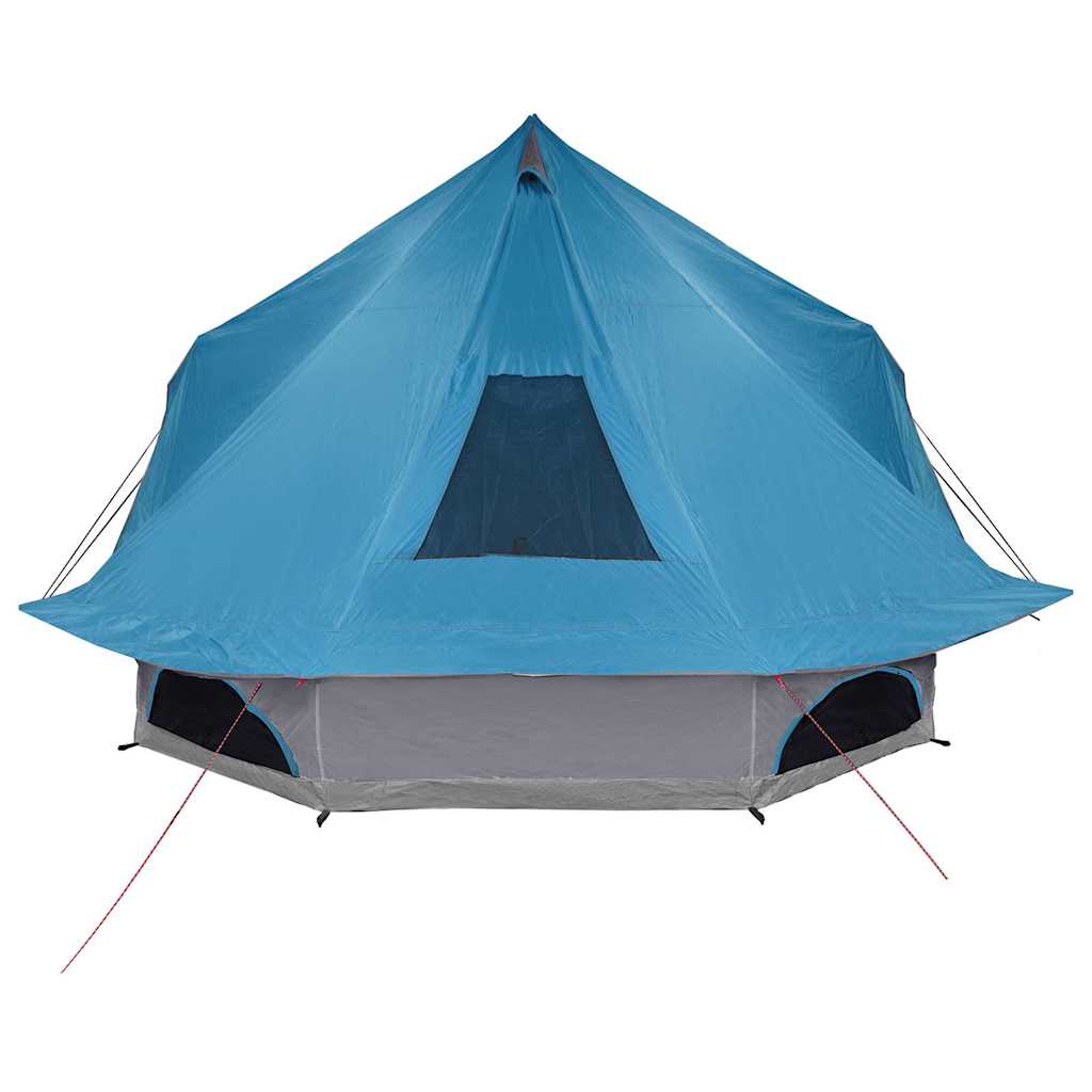 Családi Tipi sátor tetővel Kék 680 x 430 x 270 cm