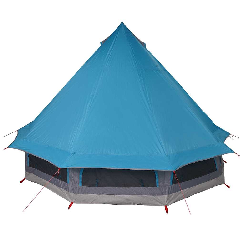 Családi Tipi sátor tetővel Kék 404 x 370 x 270 cm