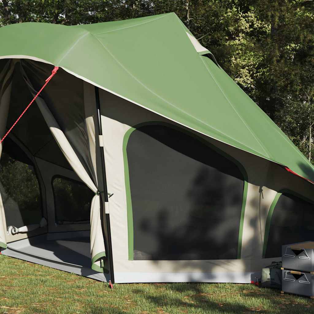 Családi Tipi sátor tetővel Zöld 508 x 470 x 300 cm