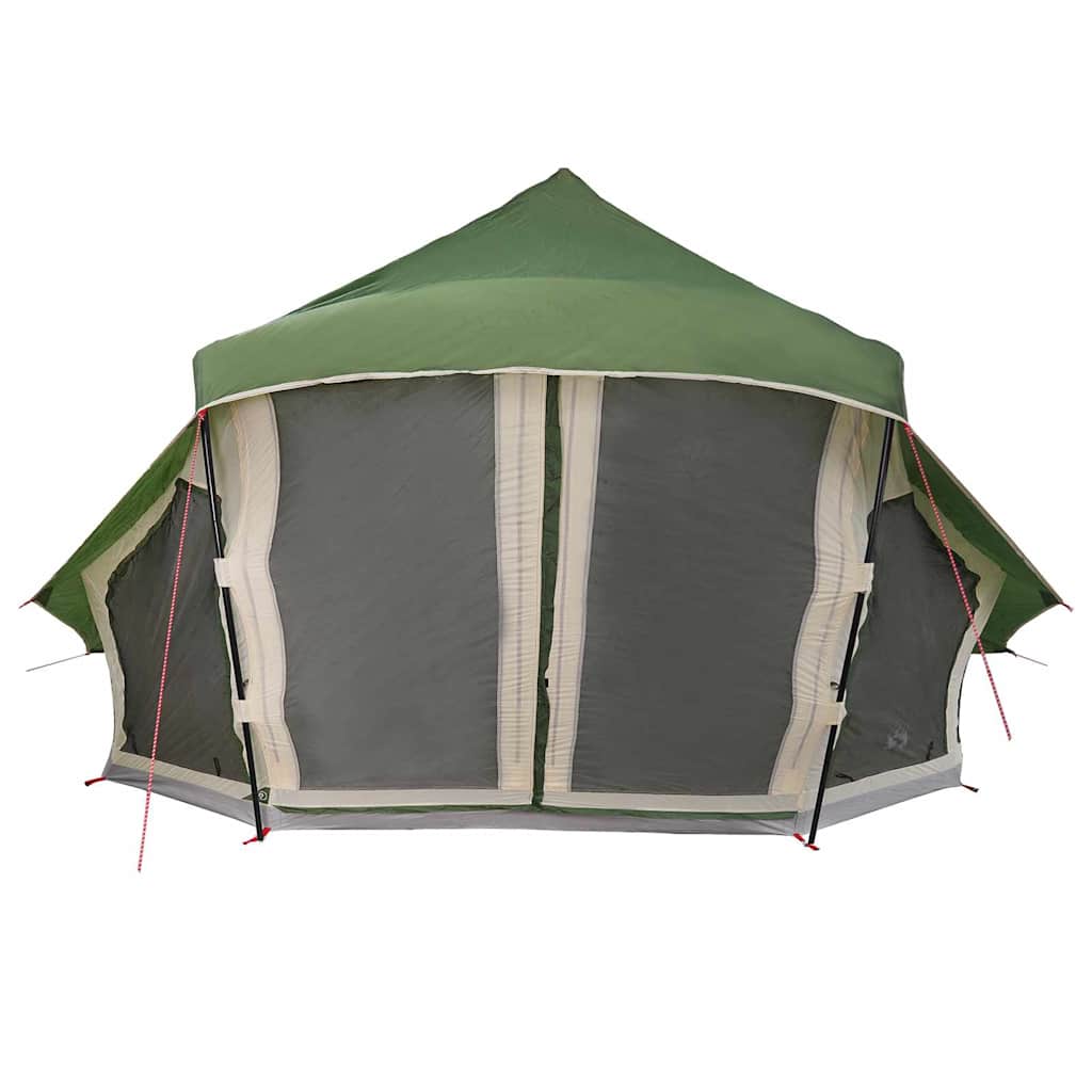 Családi Tipi sátor tetővel Zöld 508 x 470 x 300 cm