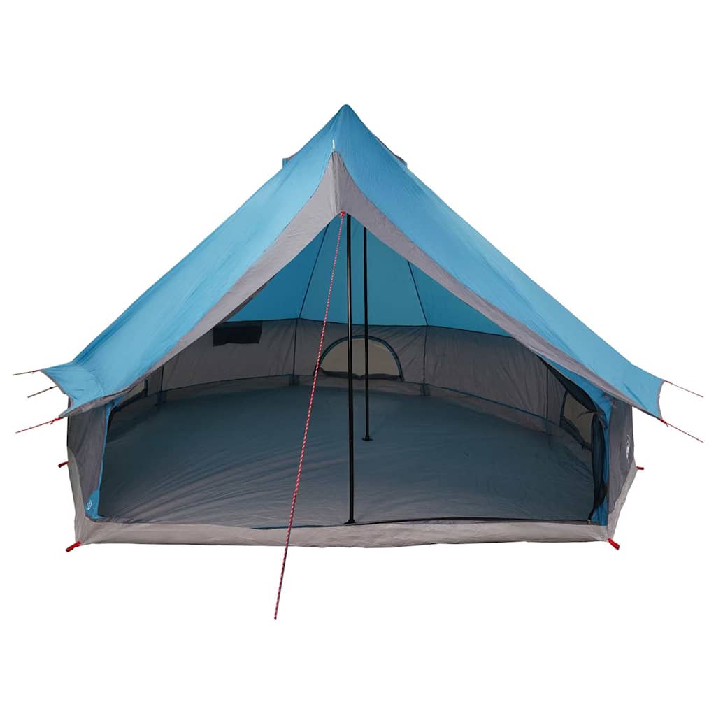 Családi Tipi sátor tetővel Kék és Szürke 400 x 346 x 250 cm