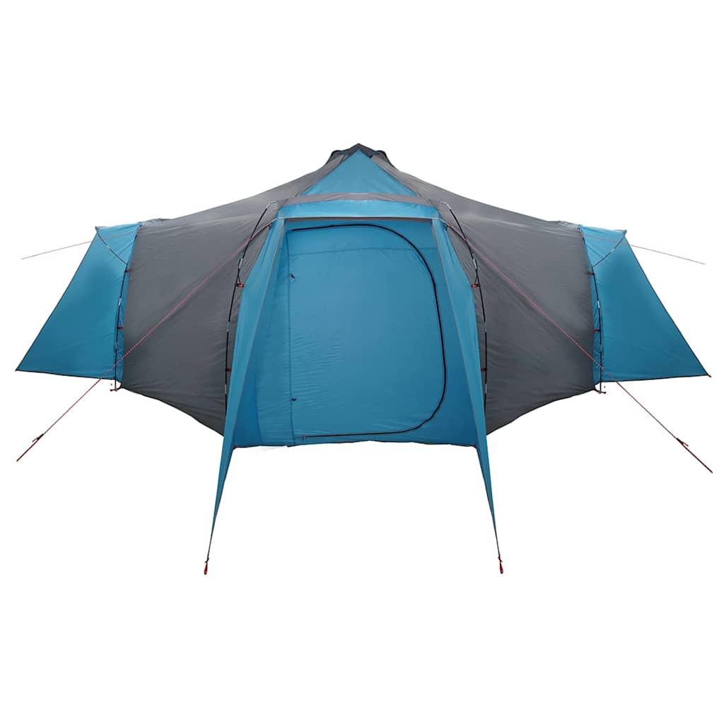 Tipi sátor tetővel Kék és Szürke 492 x 492 x 275 cm szövet