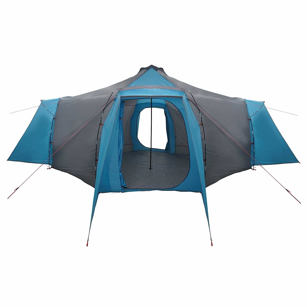 Tipi sátor tetővel Kék és Szürke 492 x 492 x 275 cm szövet
