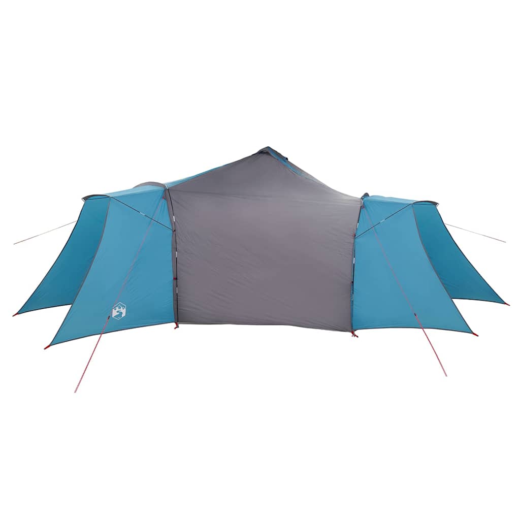 Tipi sátor tetővel Kék és Szürke 492 x 492 x 275 cm szövet