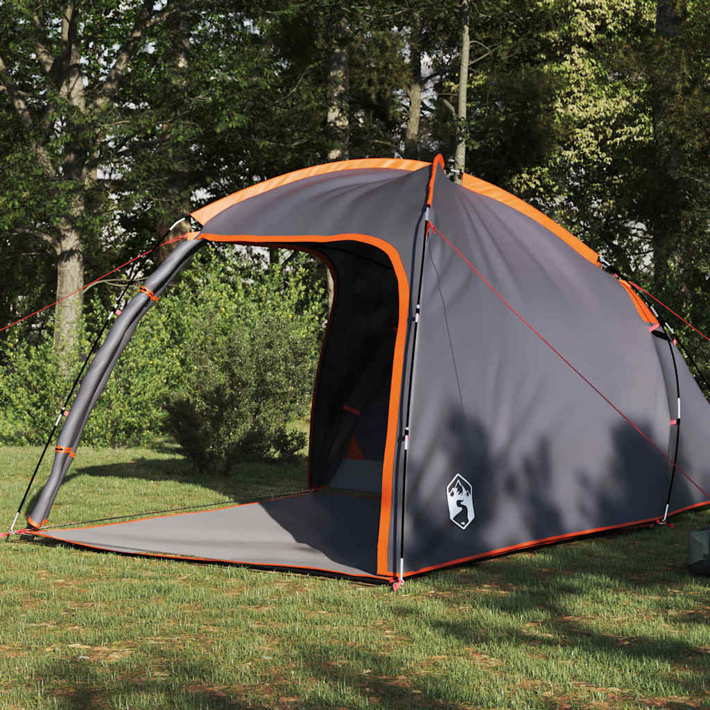 Sátor tetővel Szürke és narancs 370 x 230 x 185 cm