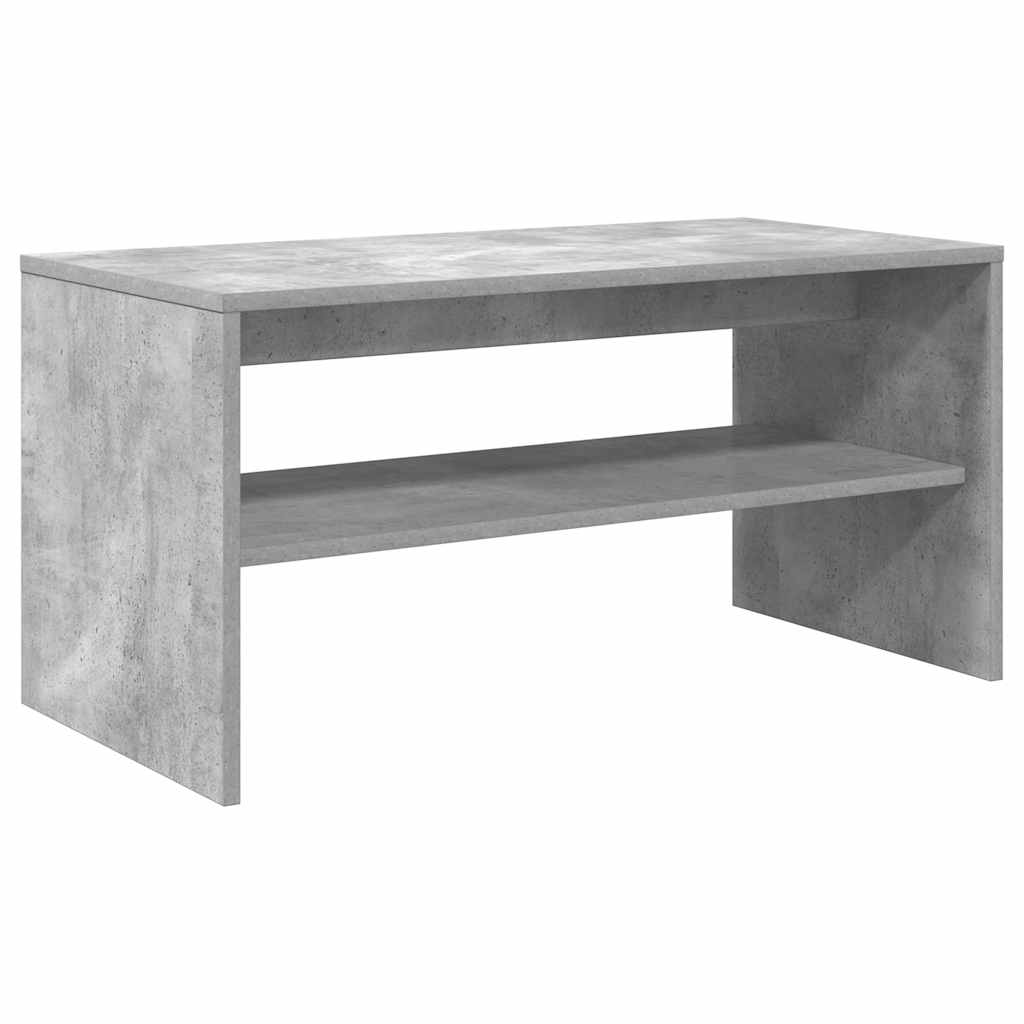 betonszürke forgácslap TV-szekrény 80 x 40 x 40 cm