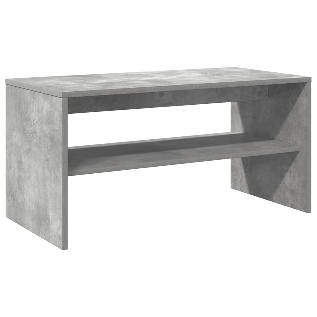 betonszürke forgácslap TV-szekrény 80 x 40 x 40 cm