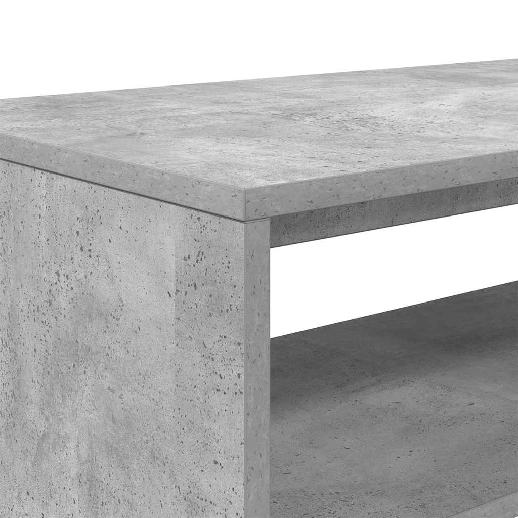betonszürke forgácslap TV-szekrény 80 x 40 x 40 cm