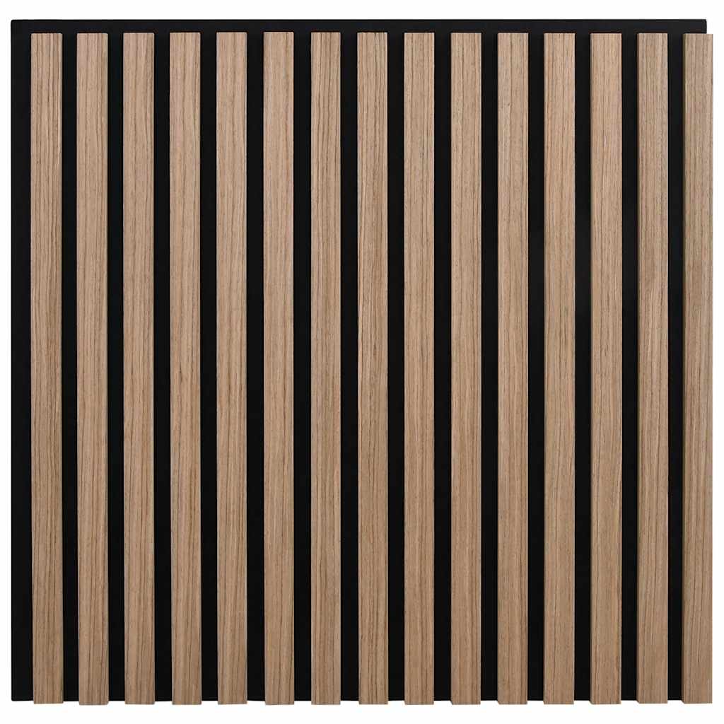 2 db tölgy furnér akusztikus falpanelek reszelt 60,5x60 cm