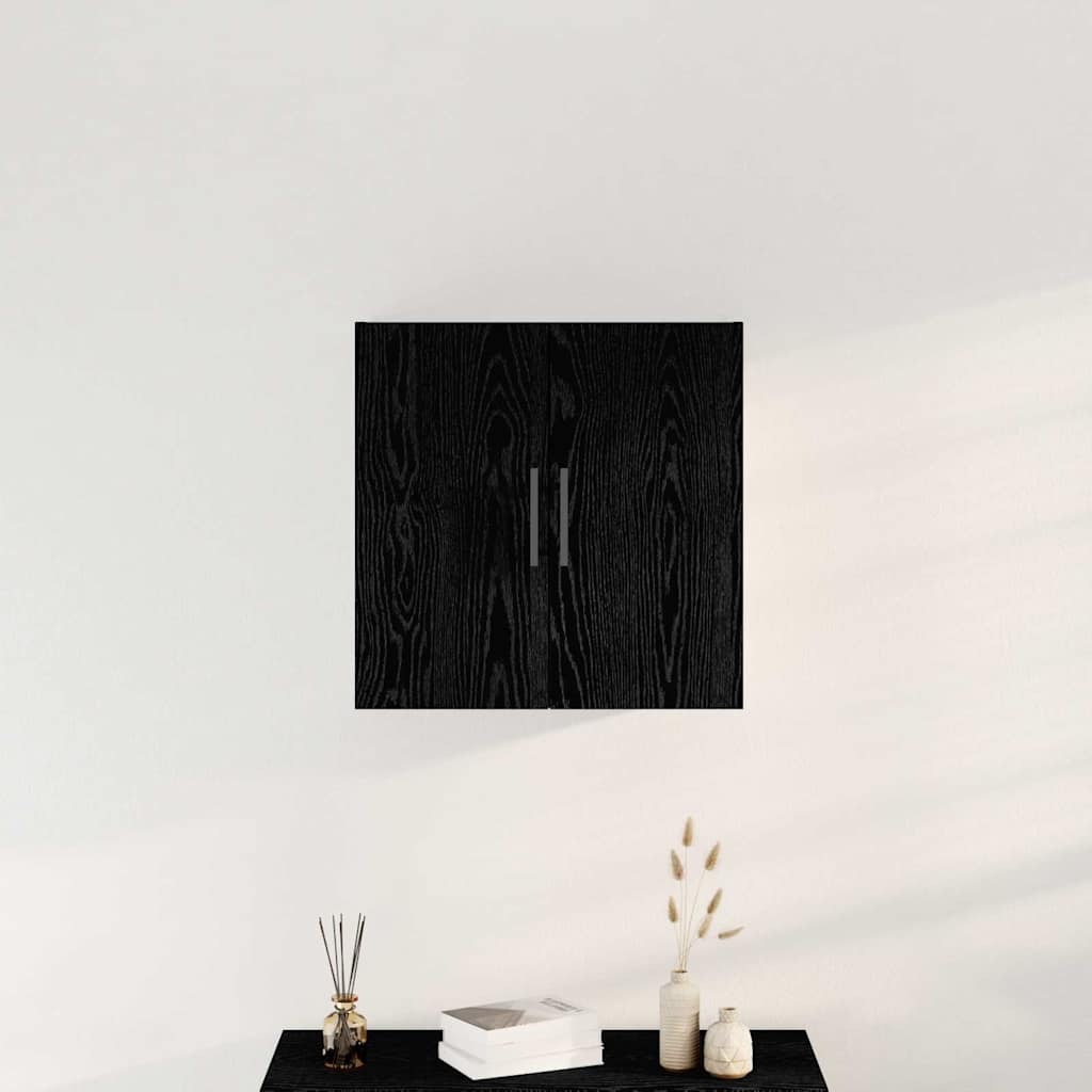 Fali Szekrény Musta tammi 60 x 31 x 60 cm Faanyag