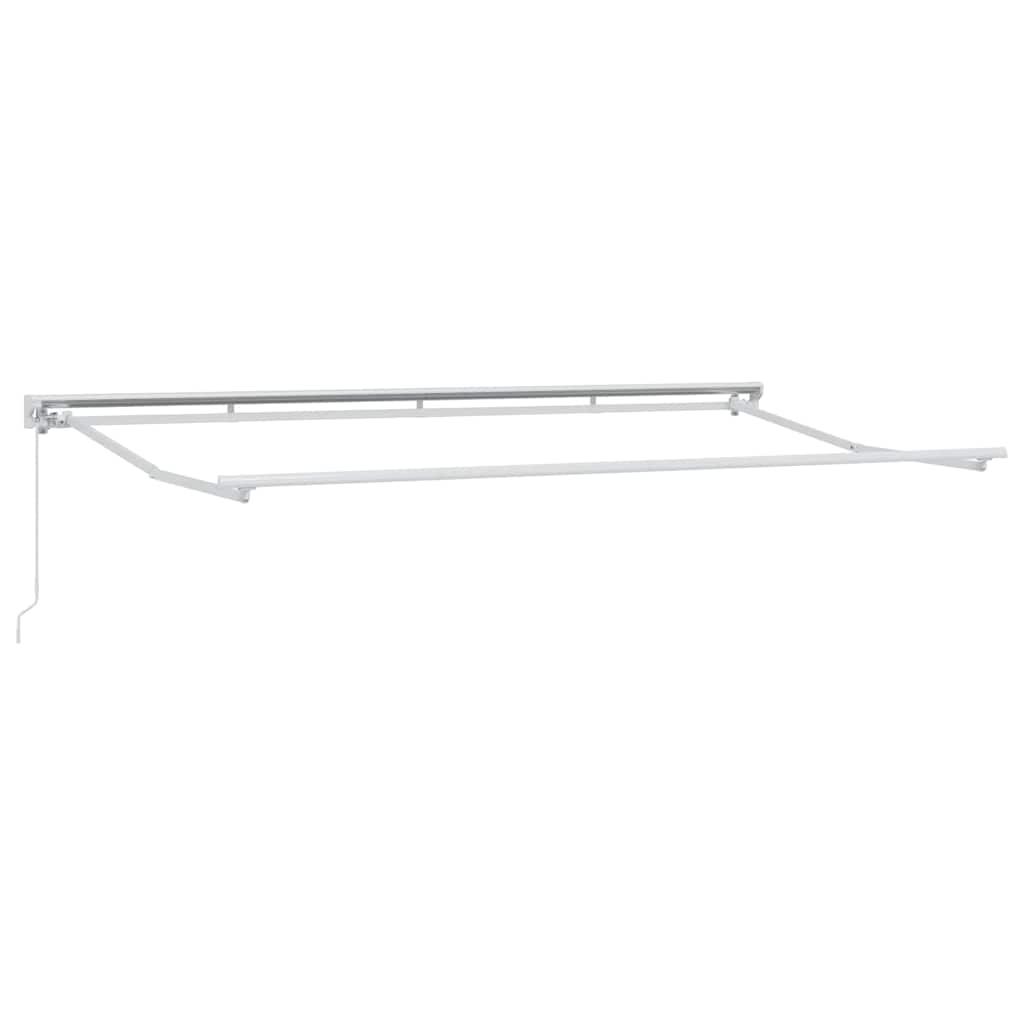 Behúzható napellenző Tarka csíkos 400x200 cm szövet