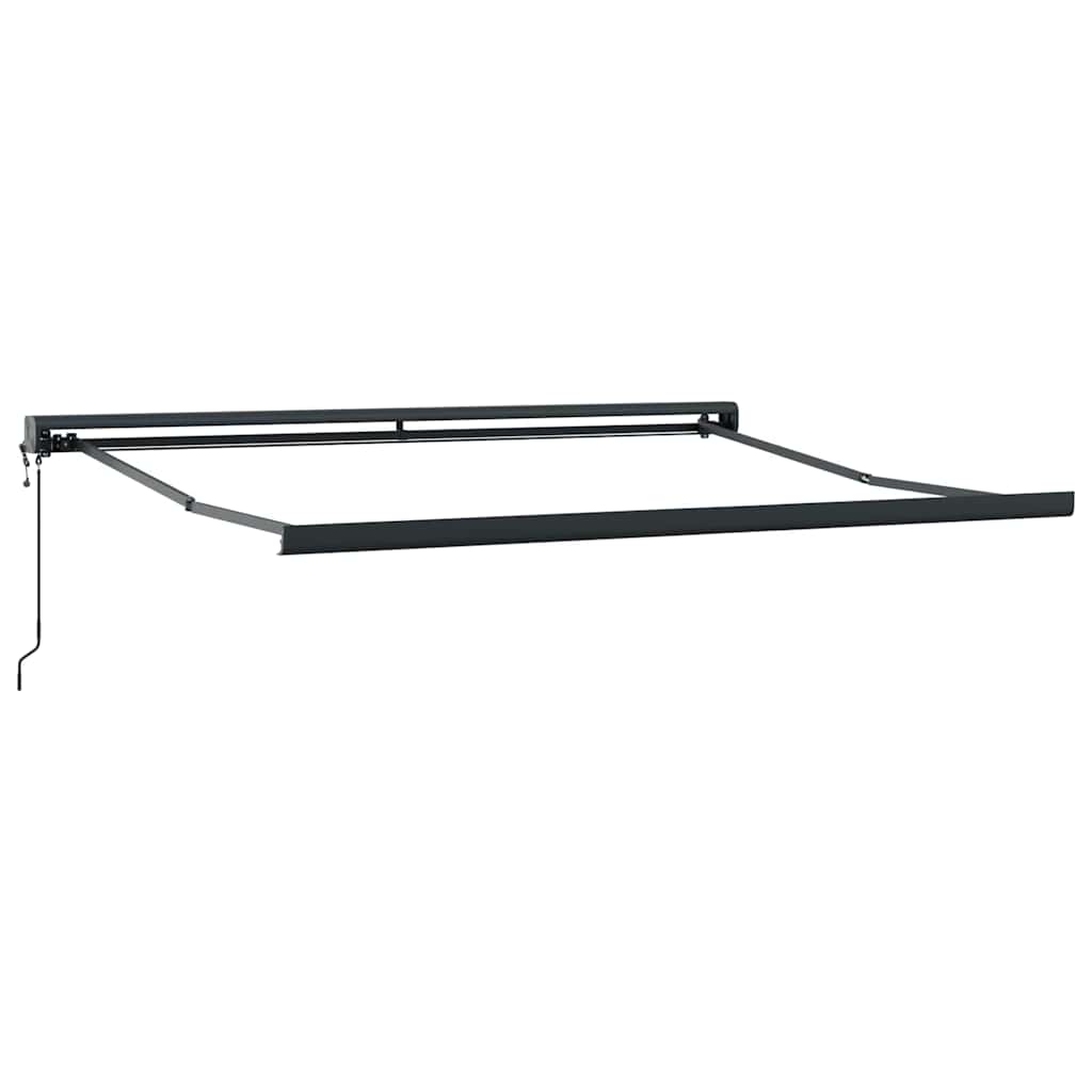 Behúzható napellenző Krém 300 x 250 cm Szövet, Fém