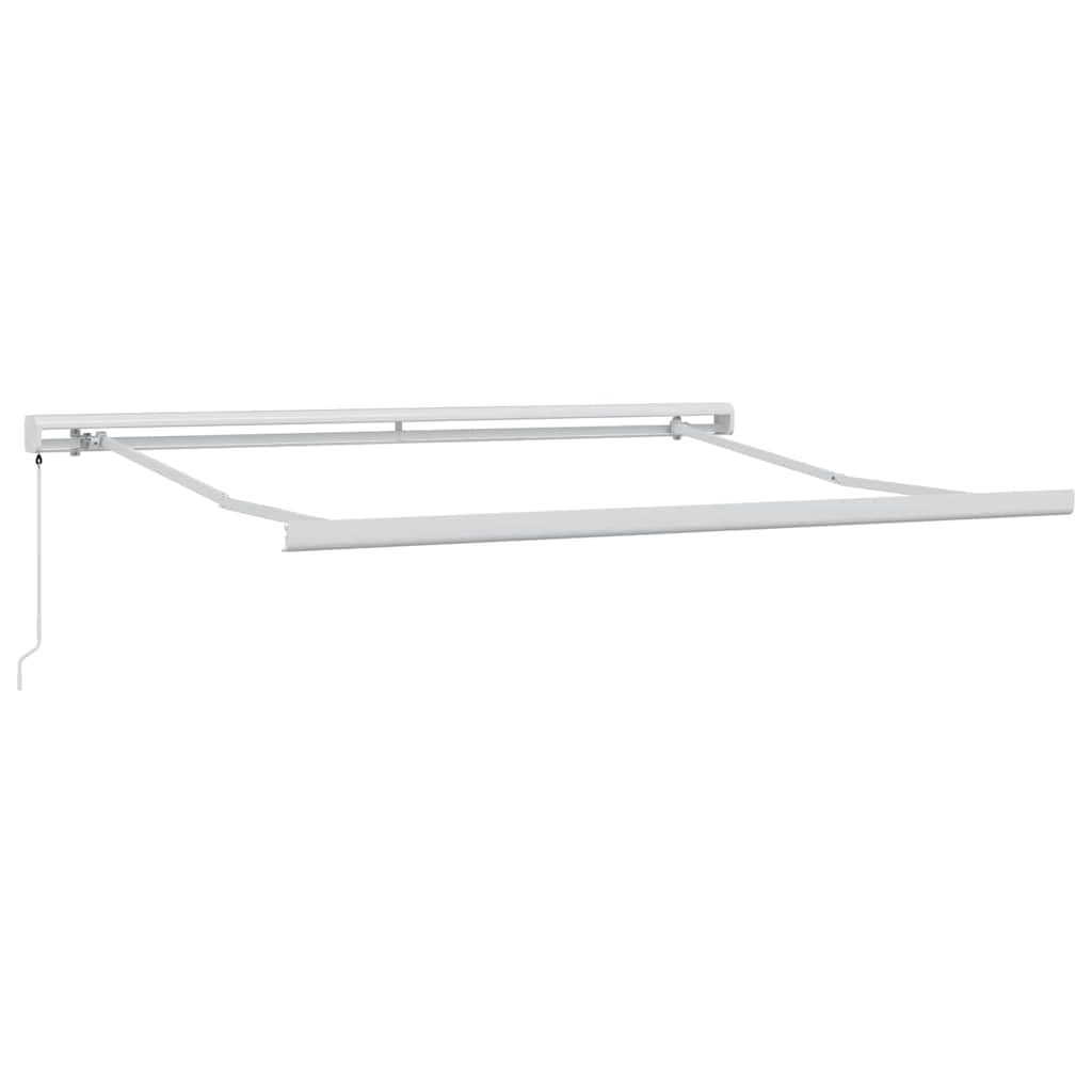 Behúzható napellenző Bézs 300 x 250 cm Szövet és Fém
