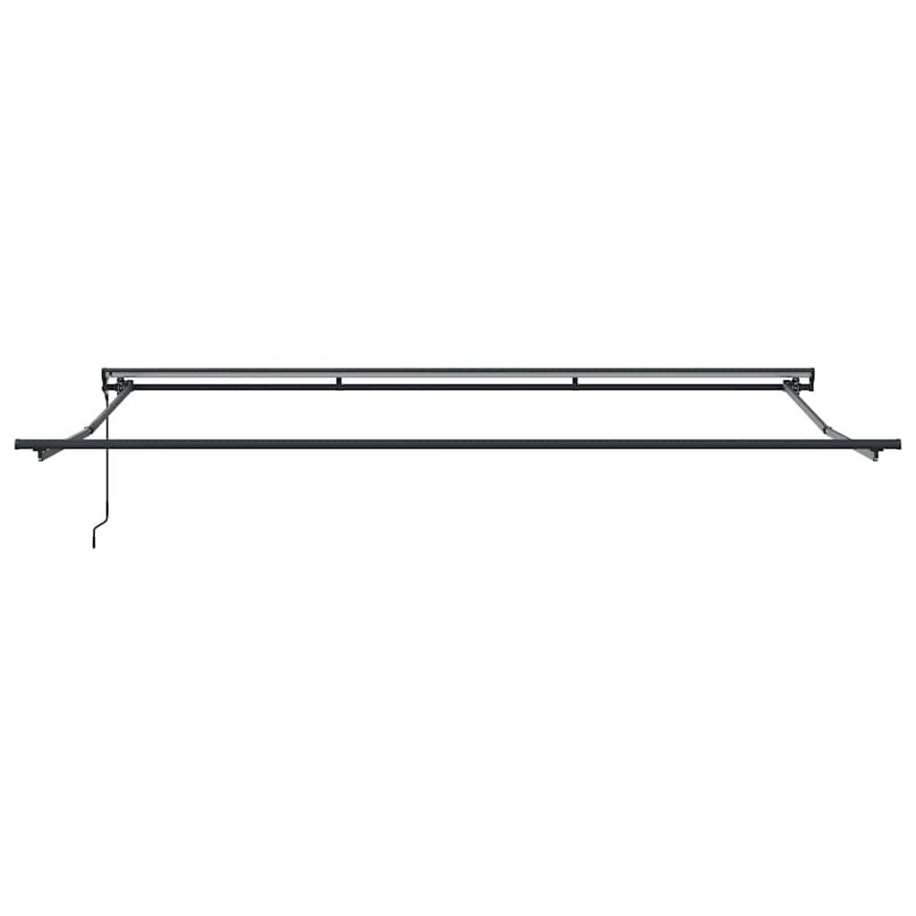 Behúzható napellenző Krém 350 x 250 cm Szövet, Fém