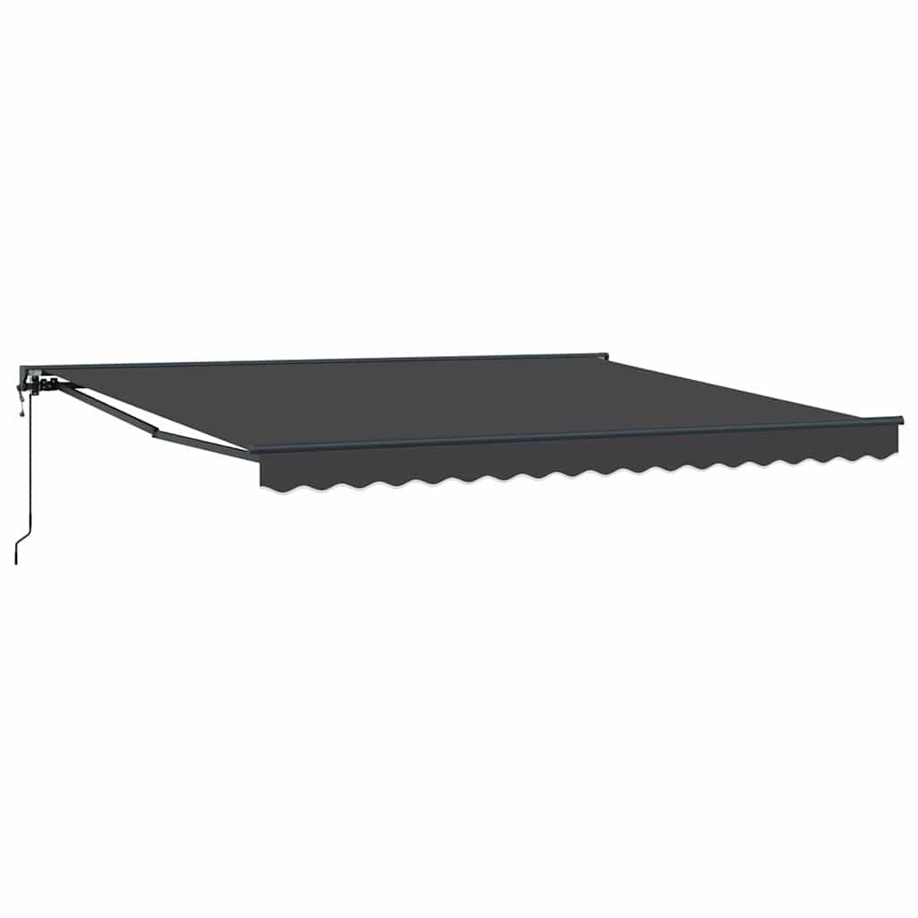Behúzható napellenző narancssárga és fehér 350 x 250 cm