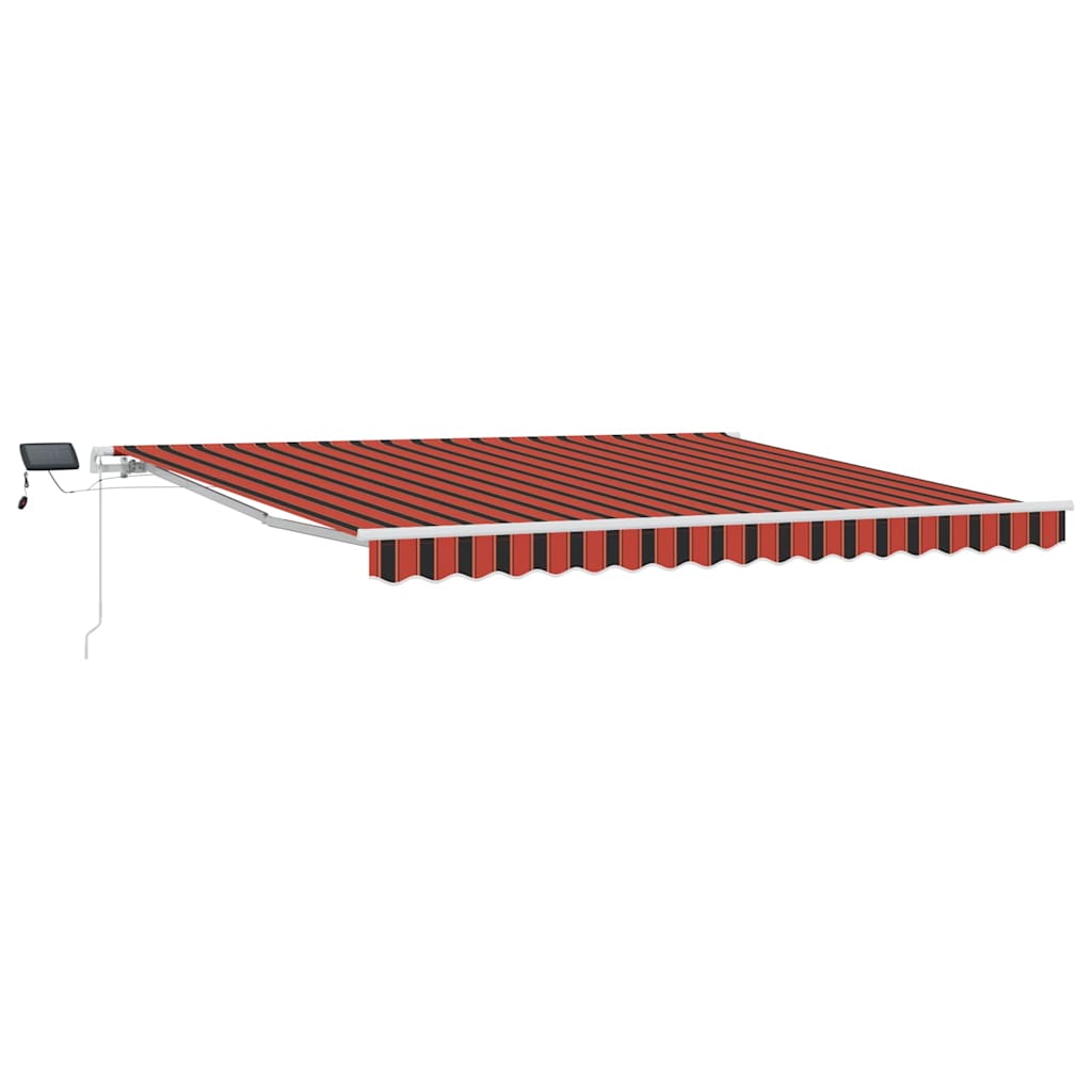 Behúzható napellenző Antracit 350 x 250 cm Szövet, Fém