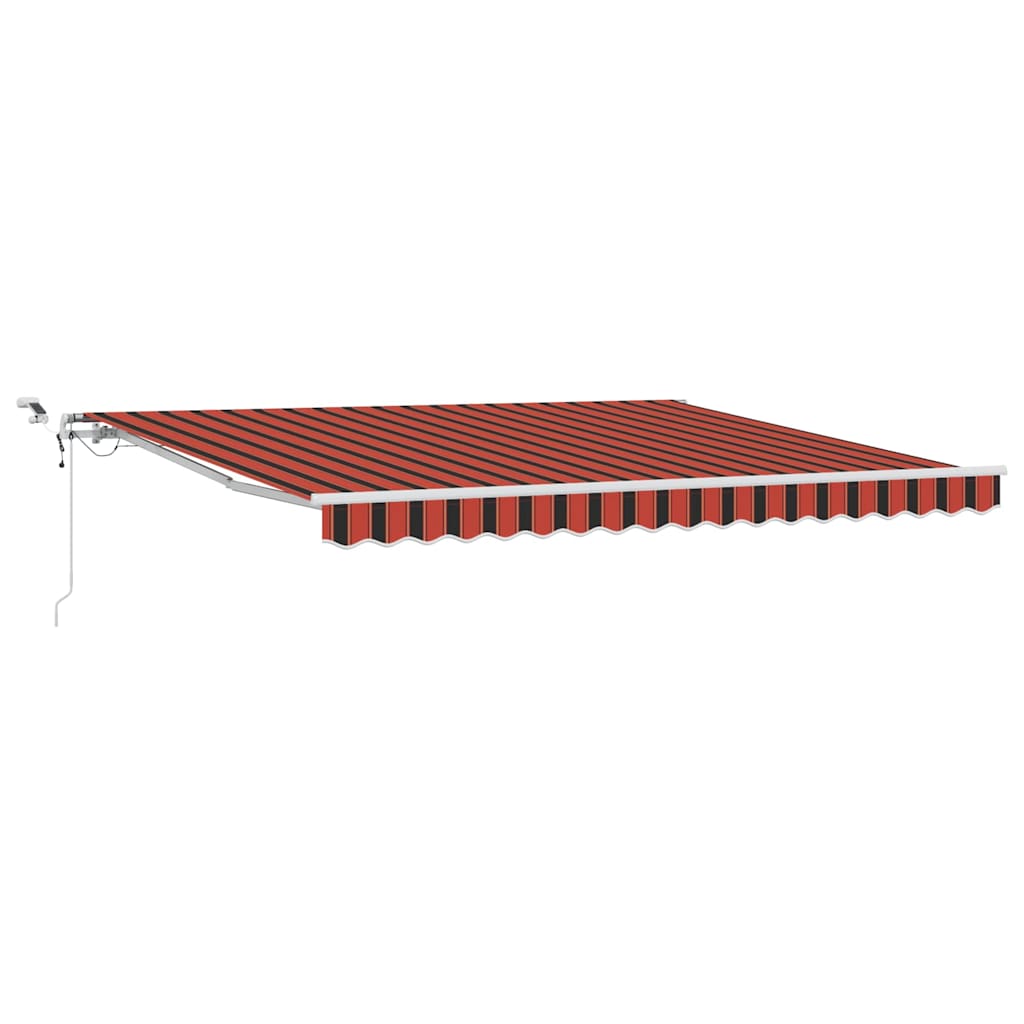 Behúzható napellenző Antracit 350 x 250 cm Szövet, Fém