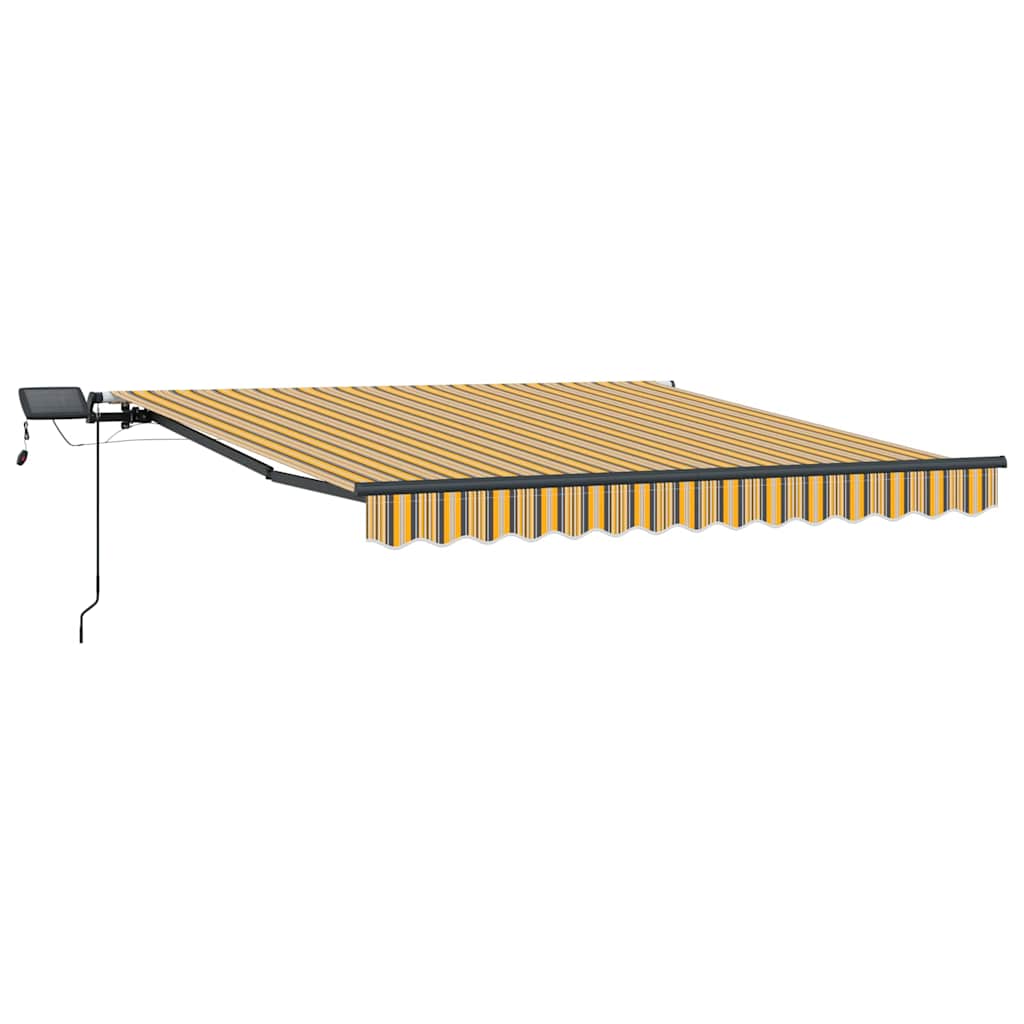 Behúzható napellenző Sokszínű 350 x 250 cm szövet