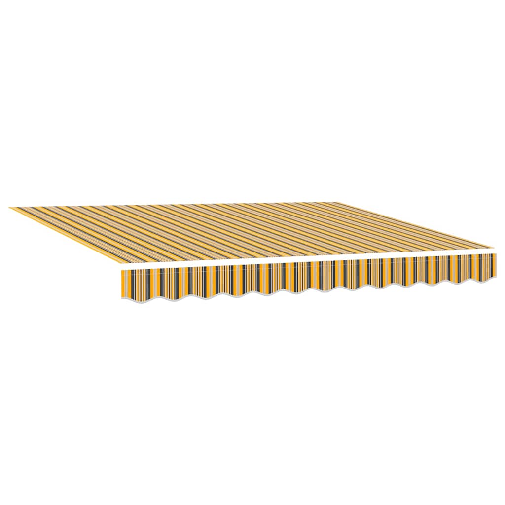 Behúzható napellenző Sokszínű 350 x 250 cm Szövet, Fém