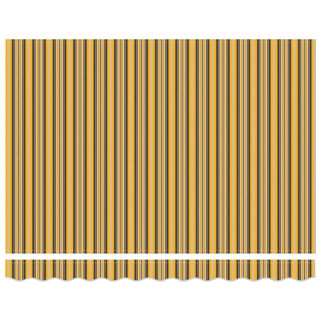 Behúzható napellenző Sokszínű 350 x 250 cm Szövet, Fém
