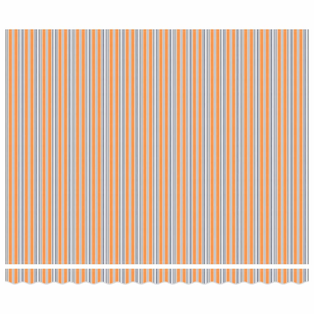 Behúzható napellenző Sokszínű 400 × 300 cm Poliészter