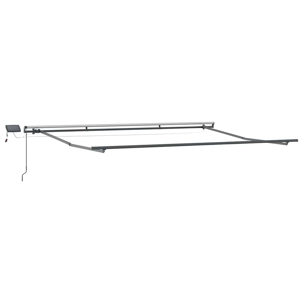 Behúzható napellenző Sokszínű 450 ×300 cm szövet