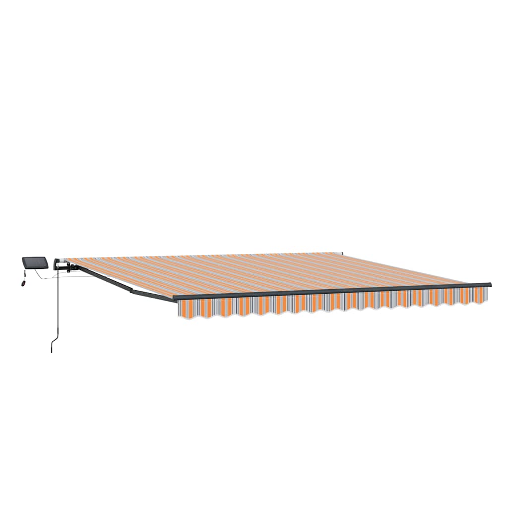 Behúzható napellenző Sokszínű 450 ×300 cm szövet