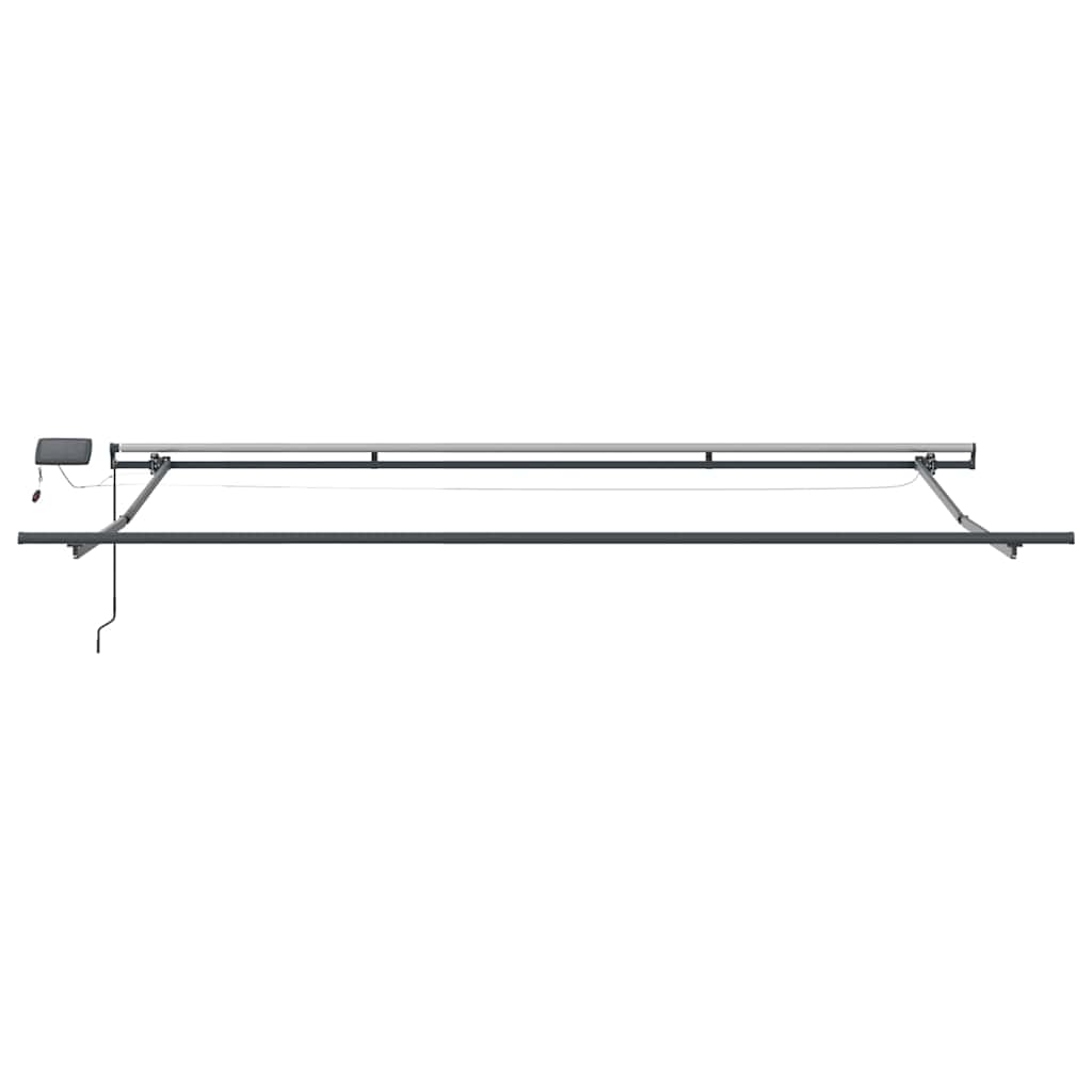 Behúzható napellenző Sokszínű 450 ×300 cm szövet