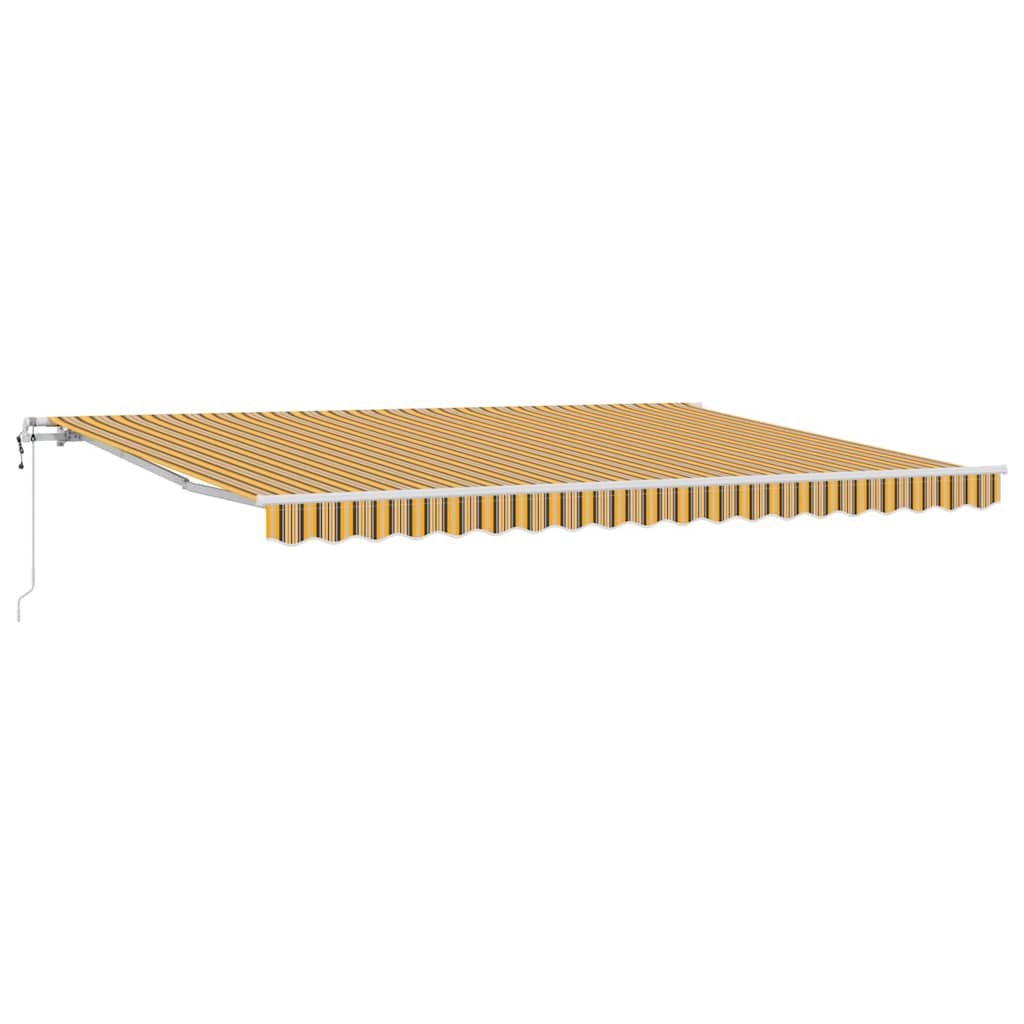 Behúzható napellenző 450 × 300 cm Sokszínű