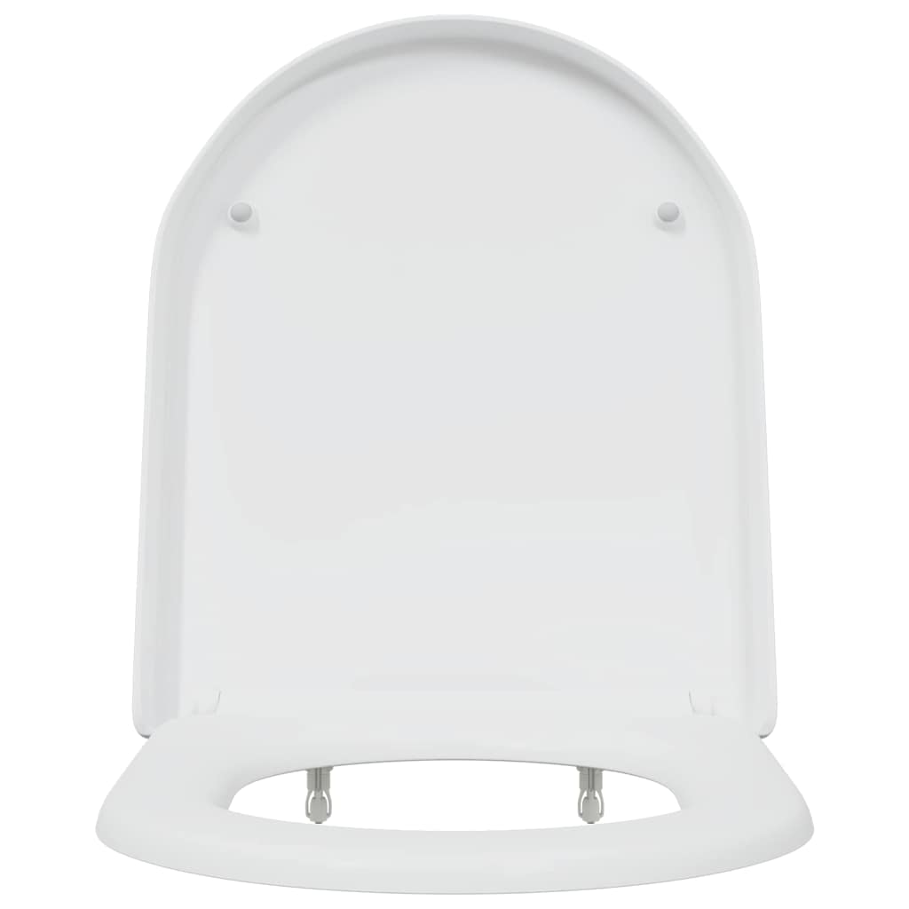 Gyorsan Levehető WC Ülőke Fehér 46.2 x 36 x 4.3 cm Duroplast