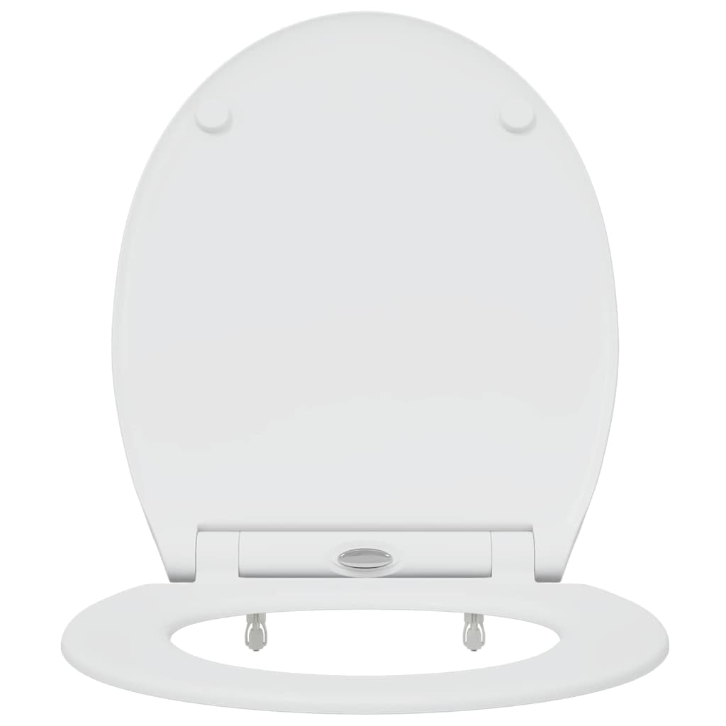 Gyorsan Levehető WC Ülőke Fehér 45.5 x 37.5 x 3.8 cm Duroplast