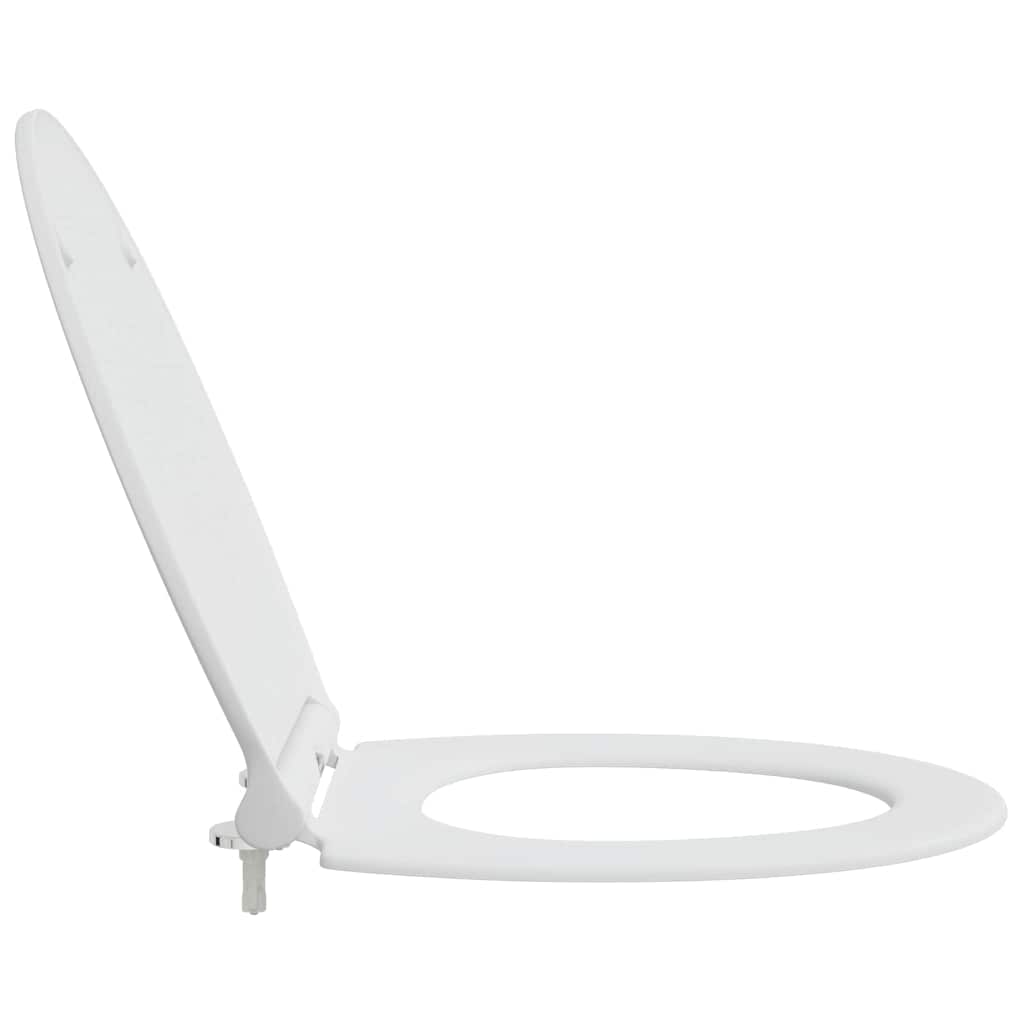 Gyorsan Levehető WC Ülőke Fehér 45.5 x 37.5 x 3.8 cm Duroplast