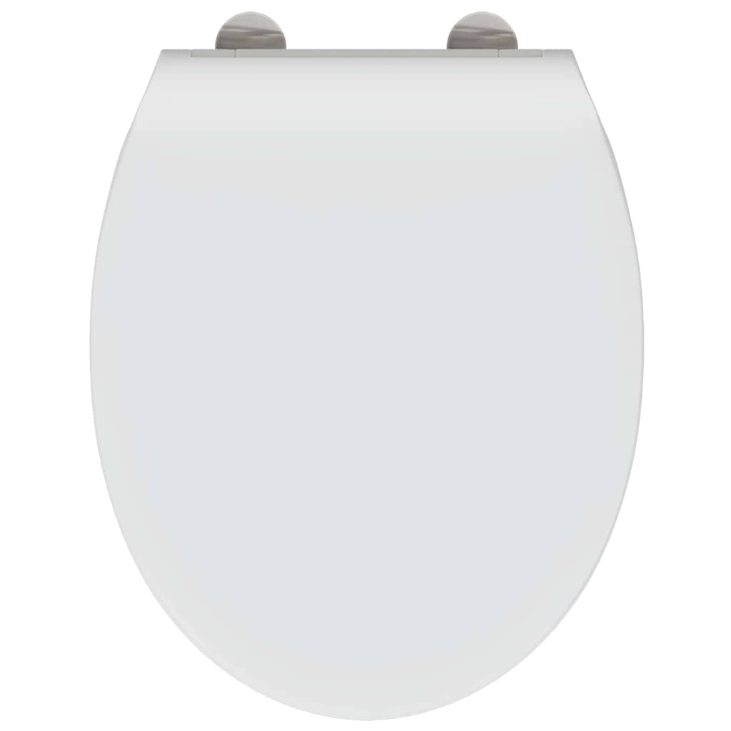 Gyorsan Levehető WC Ülőke Fehér 45.5 x 37.5 x 3.8 cm Duroplast