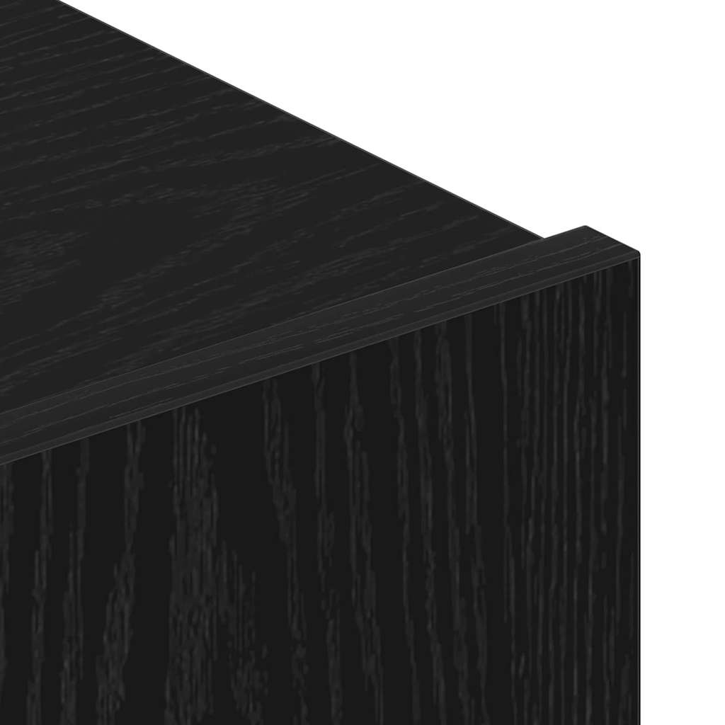 TV szekrény garnitúra 6 pcs Musta tammi 100 x 30 x 30 cm
