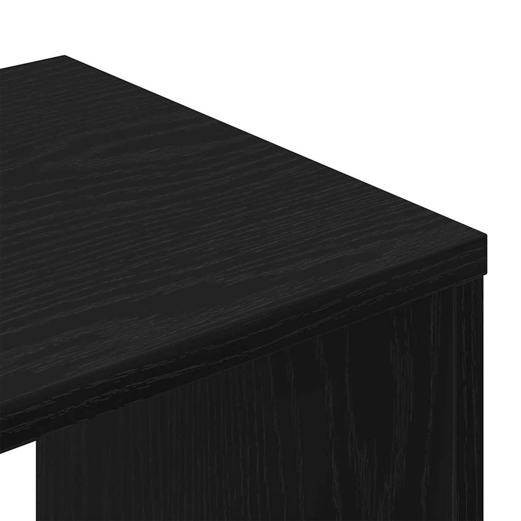 TV szekrény garnitúra 6 pcs Musta tammi 100 x 30 x 30 cm